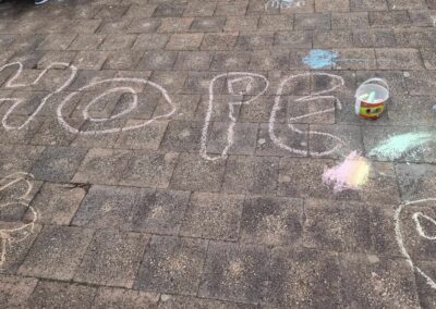 Article: Using chalking to share Hope in your parish neighbourhood