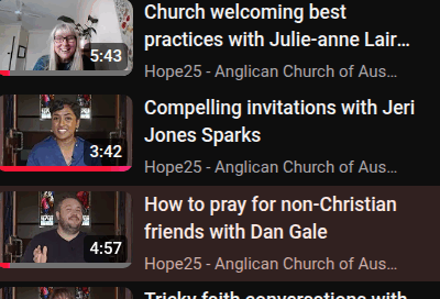5 Minute Training Videos